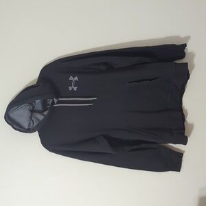 Under Armour UA Storm Men's Black and Grey Hooded Sweatshirt Size XL